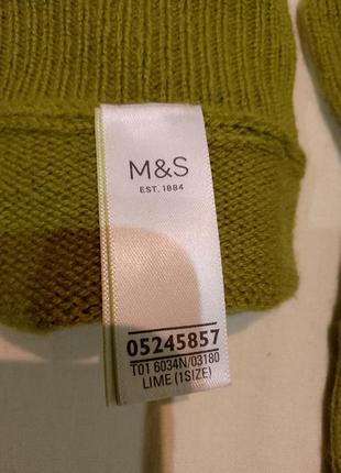 Рукавиці кашемірові р. м.   m&s 4
