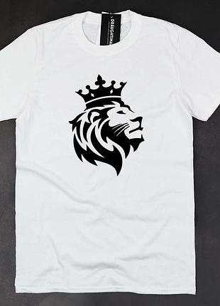 Футболка с принтом "lion king". xl