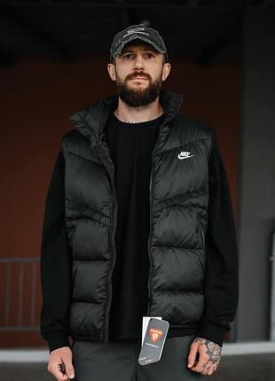 Жилетка nike storm-fit windrunner black