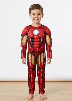 Карнавальний костюм залізна людина (iron man) marvel avengers на 5-6 років (116 см)