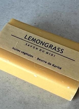 Germany, lemongrass savon du midi original , настоящее марсельское мыло, органическое, для лица, тела, волос  , unisex, масло ши/karite,пилинг