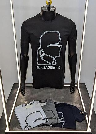 Актуально! футболка karl lagerfeld tshkln004