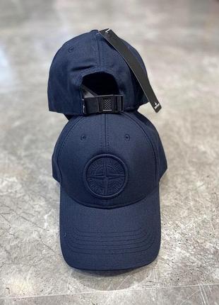 Кепка stone island синій capsi014
