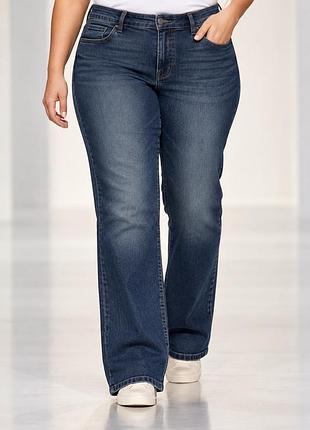 Джинси жіночі marks & spencer сині 3xl бавовна