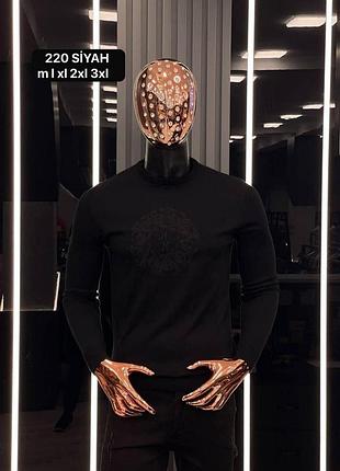 Джемпер billionaire чорний swiatbil004