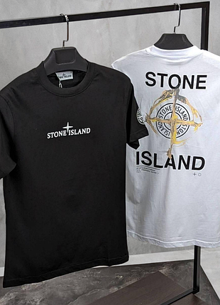 Футболка stone island black edition