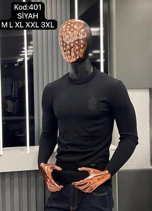 Джемпер billionaire чорний swiatbil001