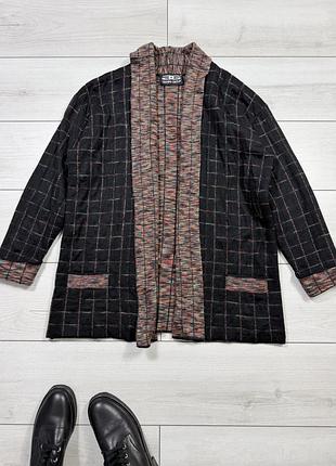 Вінтажний кардиган gianni group (італія) з кашеміром та вовною
