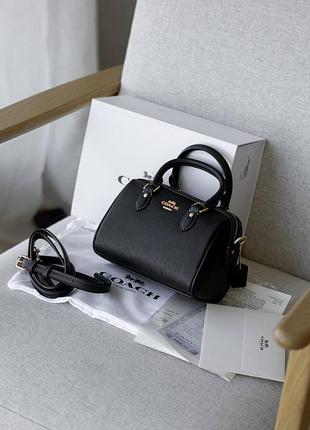 Женская сумка coach mini rowan crossbody