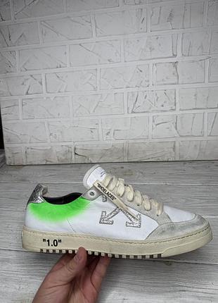 Крутые модные кроссовки off-white virgil abloh cup sole 1.0 sneakers