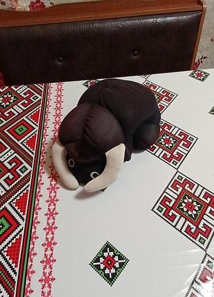 Подушка игрушка бычок