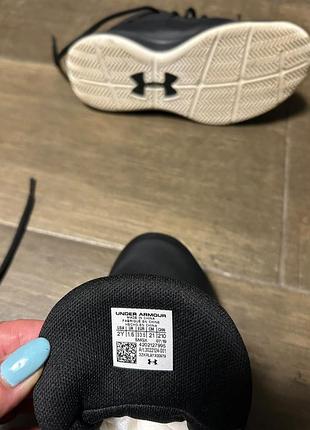 Кросівки дитячі under armour чорні 3