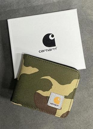 Гаманець чоловічий carhartt камуфляжний текстильний