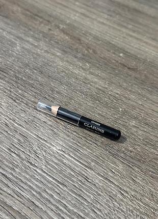 Контурний олівець clarins crayon khôl чорний мініатюра