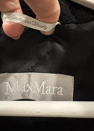Пальто жіноче max mara чорне 4
