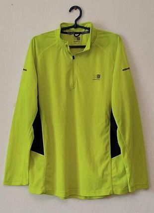 Чоловічий лонгслів з застібкою.karrimor.