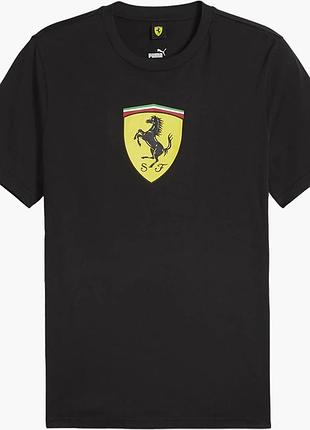 Чоловіча футболка xs puma scuderia ferrari оригінальна чоловіча футболка з емблемою команди ferrari