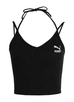 Оригінальна спортивна майка, топ в рубчик puma