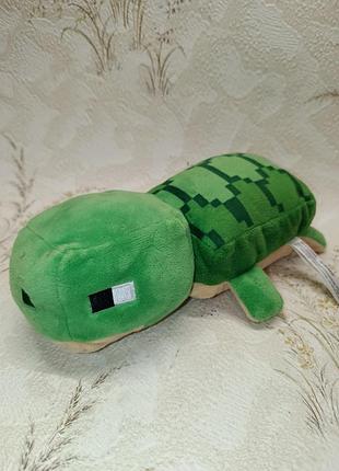 Черепаха майнкрафт mojang мягкая игрушка minecraft
