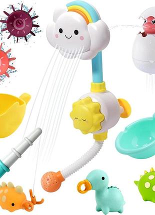 Игрушка для ванны cute stone bath toy yb1876 набор игрушек для игры в ванной