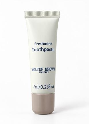Мініатюра зубної пасти molton brown freshmint toothpaste, 7 мл