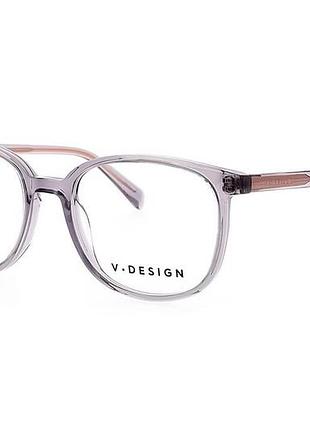 Оправа для окулярів v design t187gr медична стильна оправа для окулярів