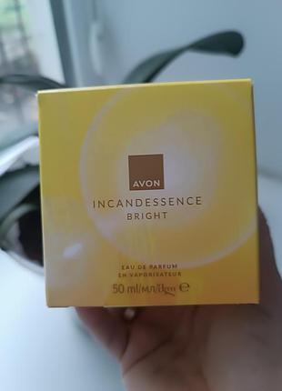 Парфумована вода avon incandessence bright 50 мл для жінок