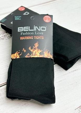 Термоколготки belino черные 116 см