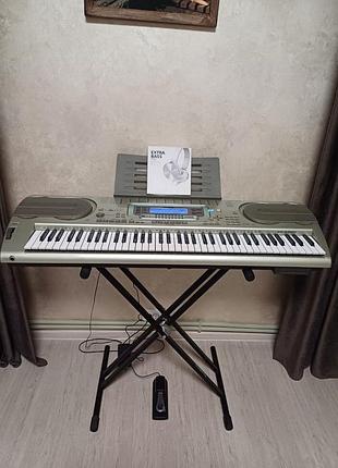 Синтезатор casio wk-3300, 76 клавиш, цифровое пианино!!!