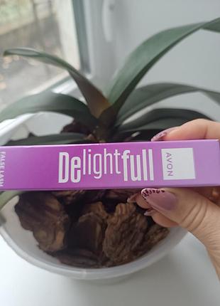 Туш для вій avon delightfull