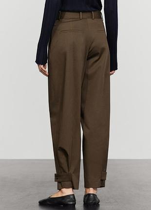 Хлопковые брюки massimo dutti 3