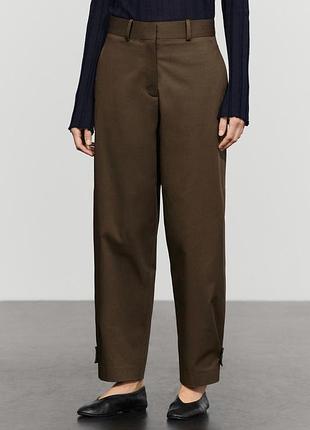 Бавовняні брюки massimo dutti