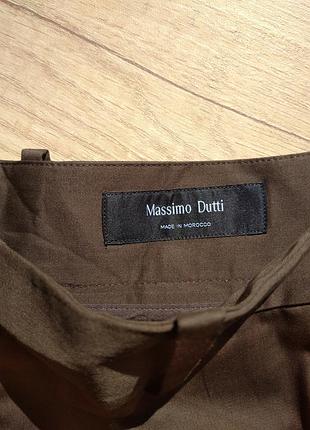 Хлопковые брюки massimo dutti 7