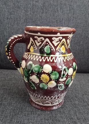 Ваза косівська кераміка глечик вінтаж