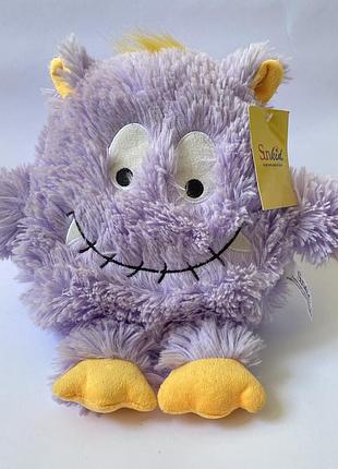 Мягкая игрушка монстрик sunkid monster junior фиолетовый пушистый монстр чудик 21 см оригинал