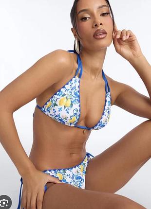 Купальник в принт лимони 3