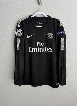 Футбольная форма мужская nike psg черная размер m