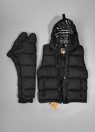 Пуховик-жилетка burberry 3