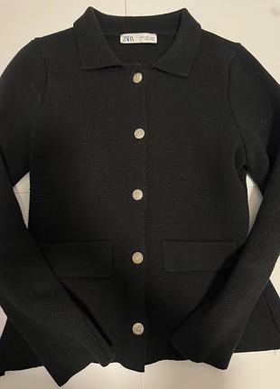 Жакет жіночий zara чорний