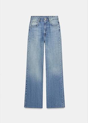 Джинси zara wide leg