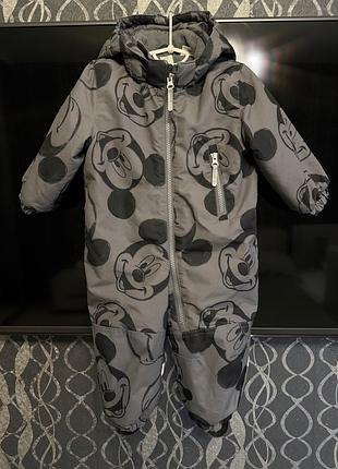 Зимовий комбінезон h&m 80р.