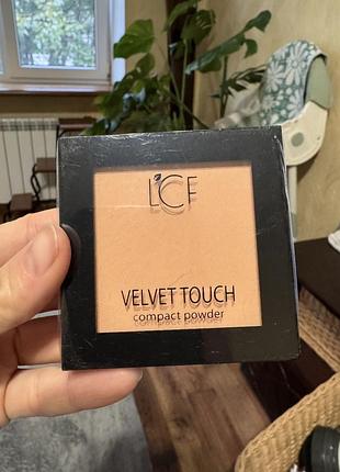 Пудра lcf velvet touch компактна тон 2