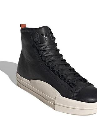 Високі шкіряні кросівки adidas y-3 yuben mid