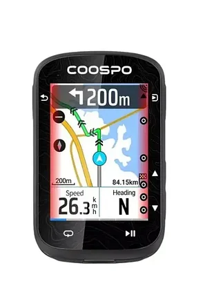 Велокомпьютер gps coospo cs600 bluetooth ant+ — навигация, велорадар, ipx7, 36 часов