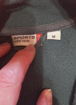 Флисовая кофта sports function (размер m) в идеальном состоянии 6