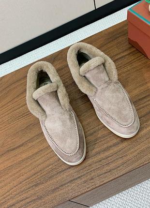 Лофери жіночі loro piana зимові