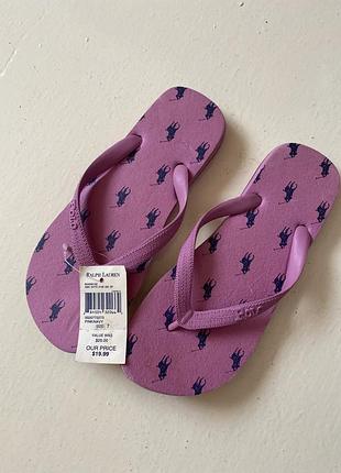 Шльопанці polo ralph lauren