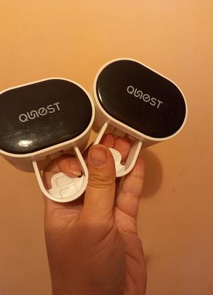 Аксесуари для ванної qnest дозатори для зубної пасти