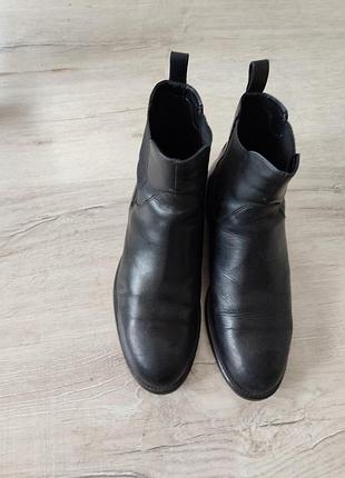 Женские кожаные ботинки челси vagabond (весбонд), р. 39
