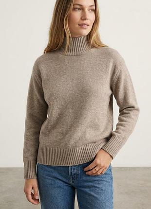 Базовый свитер с горловиной No653/46